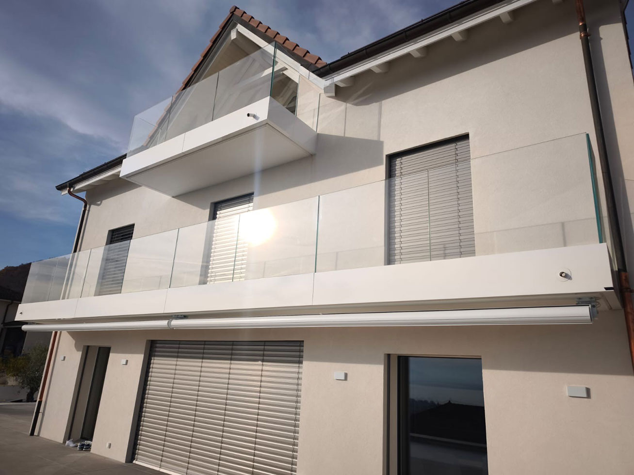 garde-corps terrasse vitre